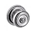 Baldwin 5020 Colonial Knob With 5048 Rose Pre-Configured Knob Set Passage, Privacy, Full Dummy Or Si