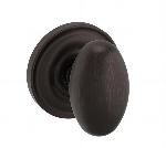 Baldwin 5025 Egg Knob With 5048 Rose Set Pre-Configured Knob Set Passage, Privacy, Full Dummy Or Sin