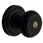 Baldwin5210KColonial Knob with Classic Rose Pre-Configured Set