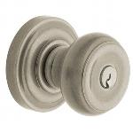 Baldwin5211KColonial Knob with Classic Rose Pre-Configured Set