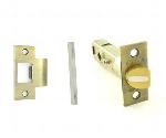 Baldwin5510PKnob-Strength Privacy Latch 2-3/8 Backset 1 in. wide Faceplate with Standard T-Strik