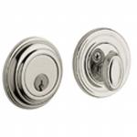 Baldwin 8231 Traditional Round Deadbolt In Single or Double Cylinder