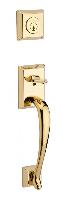 BaldwinNAPxDEC_TARNapa Traditional Handleset w/ Decorative Lever and Arch Rose