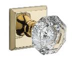 BaldwinCRYxTSRCrystal Reserve Knob with Traditional Square Rose